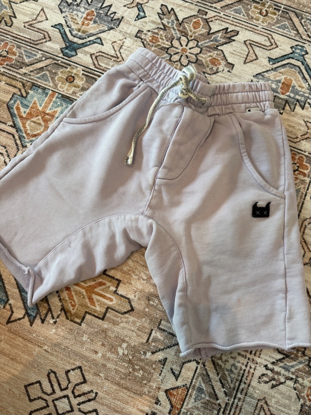 Munster Lilac Drawstring Kids Shorts